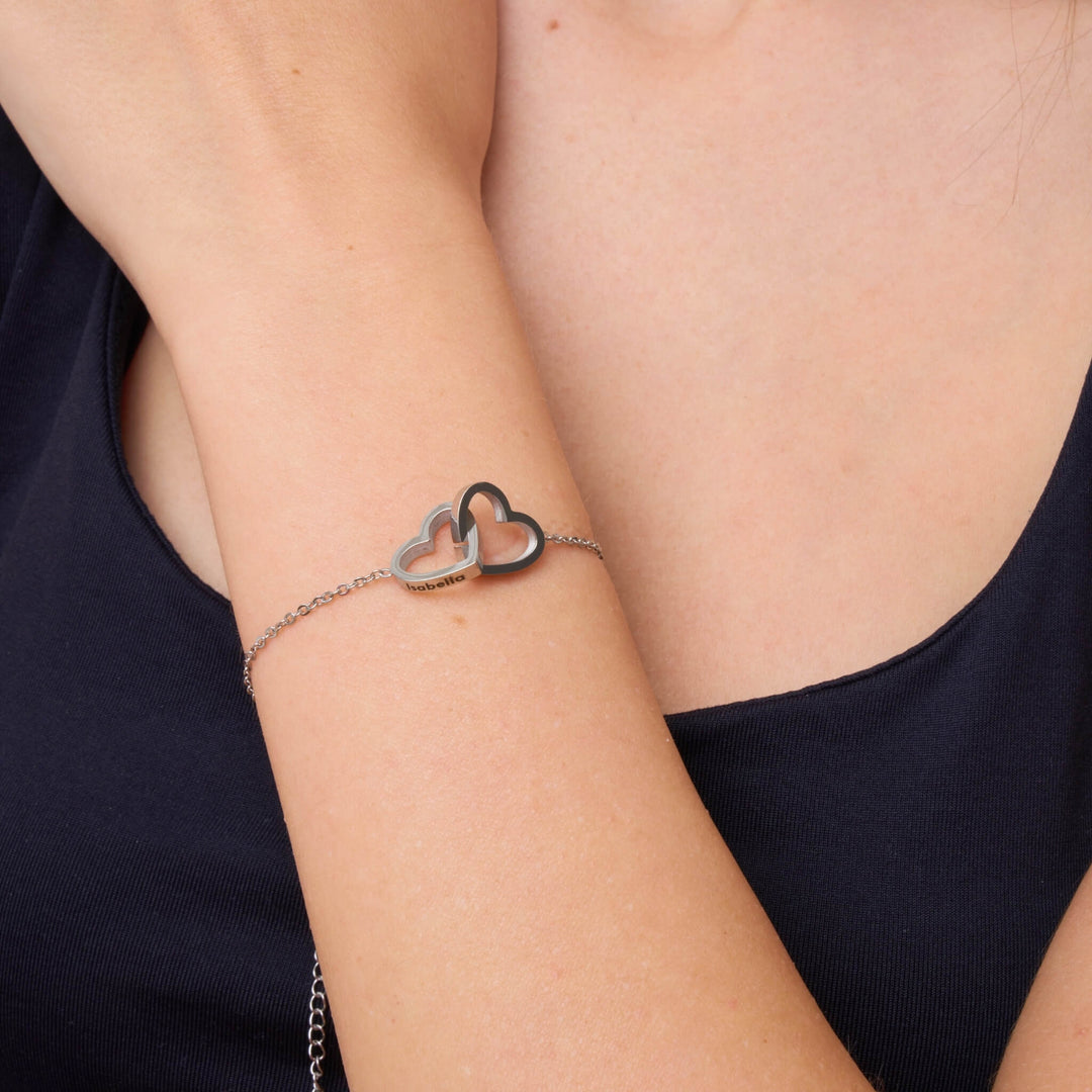 Braccialetto con cuore personalizzato