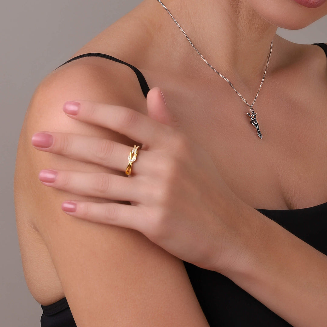 Anello con bottoni personalizzato