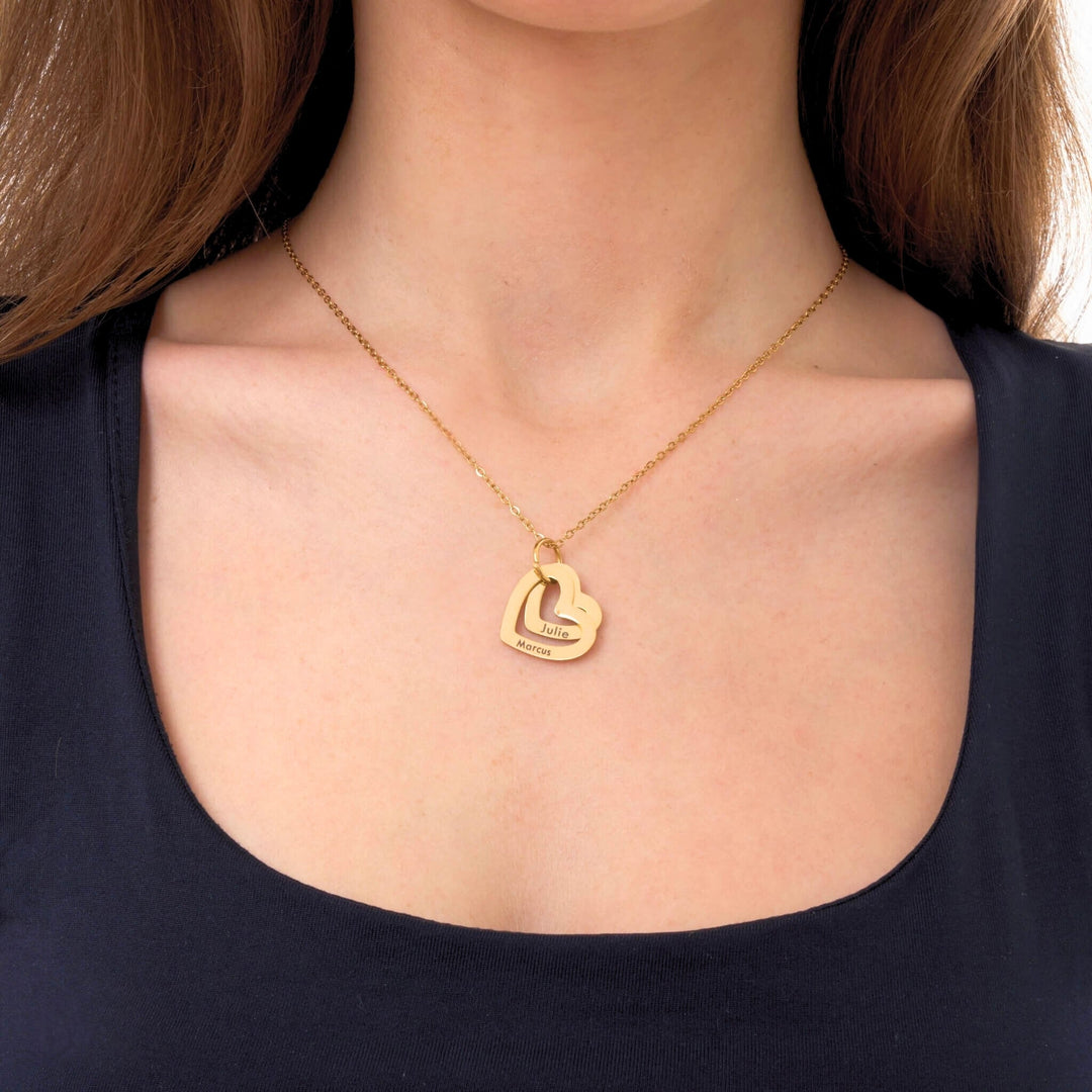 Collana con ciondolo a forma di cuore