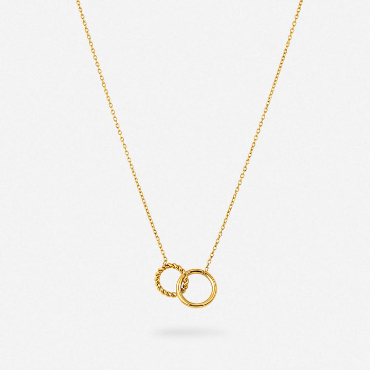 Collana a doppio cerchio