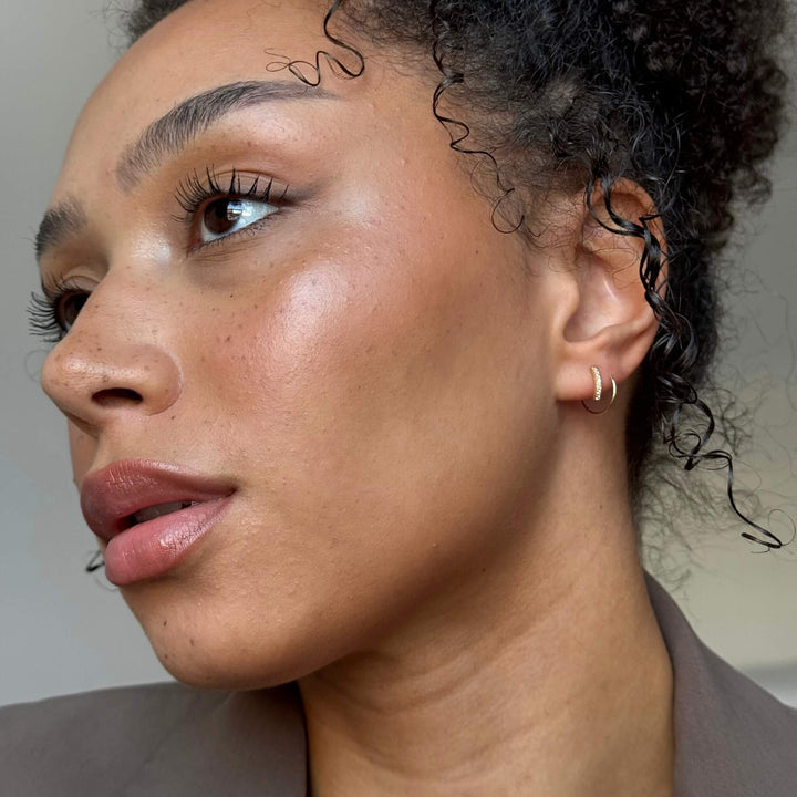 Orecchini doppi in cristallo