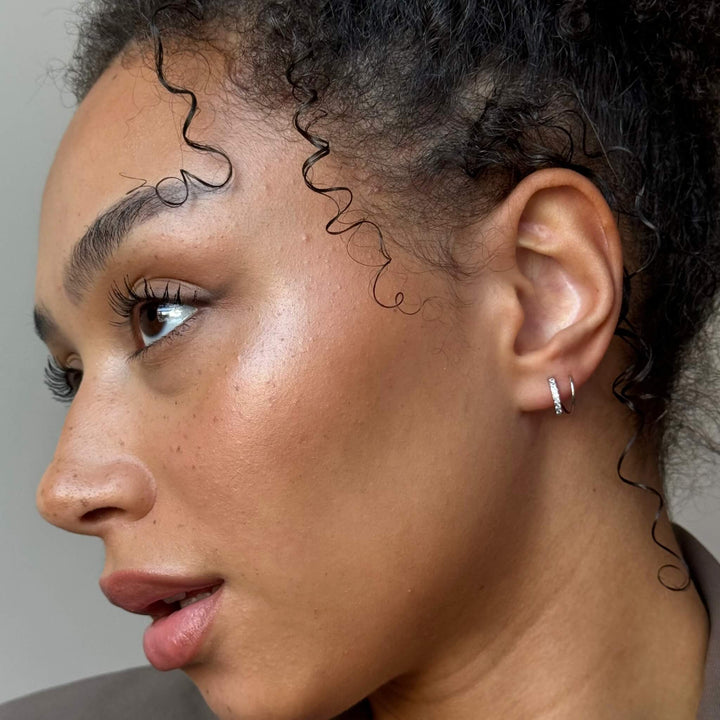 Orecchini doppi in cristallo